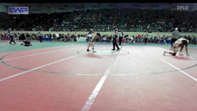 143 lbs Consi Of 32 #1 - Jesus Gutierrez, Clinton, Ok vs JoJo Barnett, Pryor Tigers Wrestling