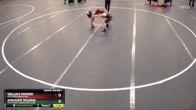 93 lbs Champ. Round 1 - William Parmer, Elk River Wrestling vs Donavan Wilking, Flat Earth Wrestling Club