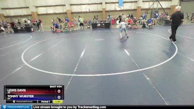 87 lbs Quarterfinal - Lewis Davis, AR vs Tommy Wurster, OH