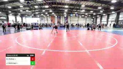 100 lbs Consi Of 32 #2 - DJ Mabie, VA vs Jeratt Robinson, ID