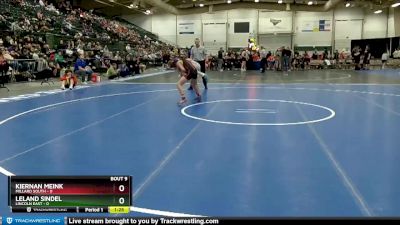 106 lbs Finals (8 Team) - Kiernan Meink, Millard South vs Leland Sindel, Lincoln East