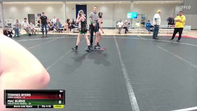 84 lbs Quarterfinals (8 Team) - Logan Bigelow, Midlothian Miners vs Hayden Archbell, Terps Xpress