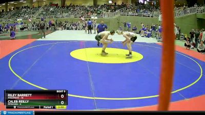 134 lbs Round 3 (4 Team) - Caleb Reilly, Estacada vs Riley Barrett, Philomath