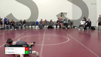 112 lbs Semis & 1st Wrestleback (8 Team) - Braylon Reynolds, Roundtree Wrestling Academy vs Ryan Degeorge, M2 Blue (NJ)