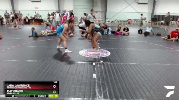 148 lbs Finals (2 Team) - Jada Lawrence, Reverence Wrestling vs May Prado, Level Up