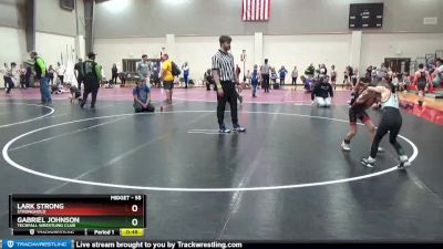 55 lbs Cons. Round 2 - Gabriel Johnson, Techfall Wrestling Club vs Lark Strong, Stronghold