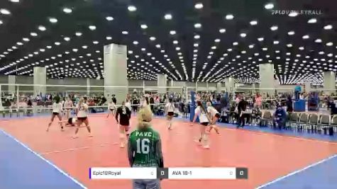 Epic18Royal vs AVA 18-1 - 2022 JVA World Challenge presented by Nike - Expo Only