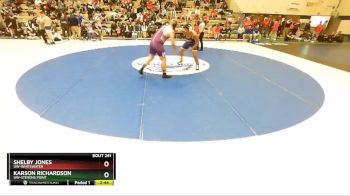 285 lbs Champ. Round 2 - Karson Richardson, UW-Stevens Point vs Shelby Jones, UW-Whitewater