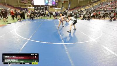 175 lbs 7th Place Match - Kaden Bennie, Sanderson Wrestling Academy vs Banks Love, Sanderson Wrestling Academy