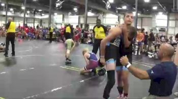 91 lbs Round 2 (6 Team) - Rush Jennett, Team Iowa Red vs Murphey Lengkeek, Steel Valley