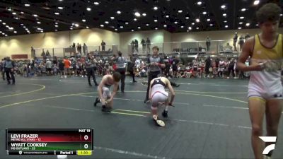 150 lbs Finals (8 Team) - Wyatt Cooksey, MO Outlaws vs Levi Frazer, Metro All Stars