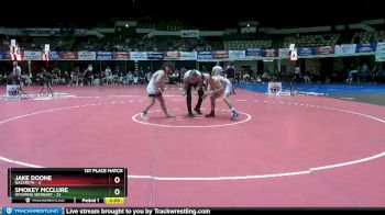 144 lbs Placement Matches (8 Team) - Smokey McClure, Wyoming Seminary vs Jake Doone, Nazareth