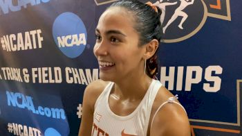 Valery Tobias Had a Big Cheering Section Behind Her In Women's 800m