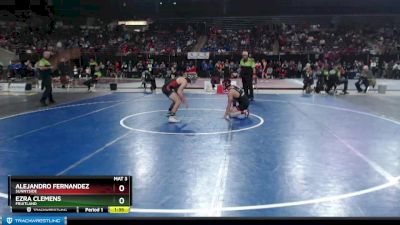 132 lbs Quarterfinal - Alejandro Fernandez, Sunnyside vs Ezra Clemens, Fruitland