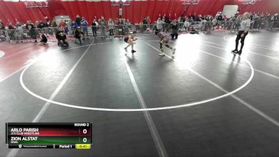 96-97 lbs Round 2 - Zion Alstat, Iowa vs Arlo Parish, JJ`s Club Wrestling