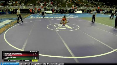 Cons. Round 1 - Ty Erickson, York vs Payton Woodring, Scottsbluff