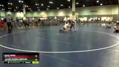 195 lbs Round 3 (6 Team) - Jayden Masse-Lerouge, New England Gold - AS vs Wyat Ripke, CWC