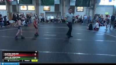 48 lbs Round 2 (6 Team) - Austin Yarussi, Mat Assassins vs Jake Silverstein, PA Alliance Black