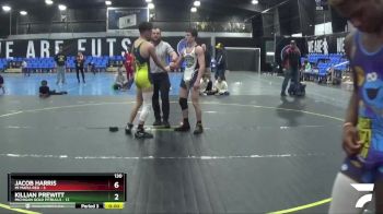 138 lbs Round 7 (8 Team) - Nathaniel Carter, Mi Mafia Red vs Gabriel Gibbons, Michigan Gold Pitbulls