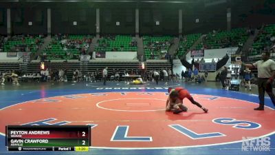 1A-4A 113 3rd Place Match - Gavin Crawford, Ashville vs Peyton Andrews, Weaver