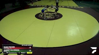 150 lbs Placement (4 Team) - Garret Halverson, Bemidji vs Aliah Fischer, Owatonna