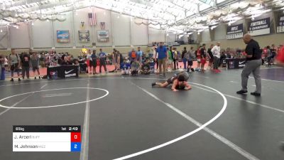 65 kg Consi Of 64 #2 - John Arceri, Buffalo vs Malik Johnson, Mizzou