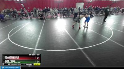 120 lbs Round 5 - Jett Meidl, No Nonsense Wrestling vs Braxton Ring, Top Dawgs Wrestling