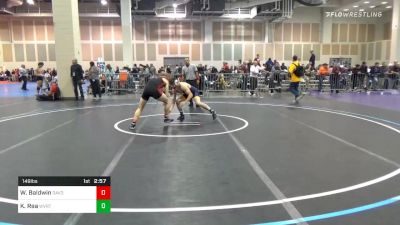 Consolation - Will Baldwin, Davidson vs Kyler Rea, West Virgina-UN