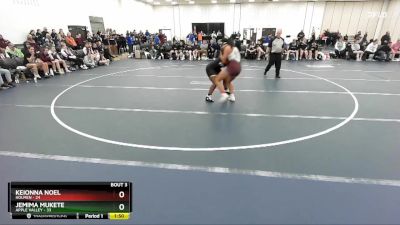 170 lbs Round 2 (4 Team) - Keionna Noel, Holmen vs Jemima Mukete, Apple Valley