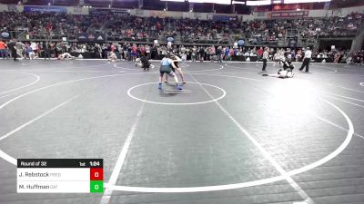 125 lbs Round Of 32 - Jonas Rebstock, Predator Wrestling vs Matthew Huffman, Grab And Twist