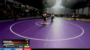 113 lbs Quarters & 1st Wb (16 Team) - Ethan Sims, Amarillo Tascosa vs Jaycob Banda, Amarillo