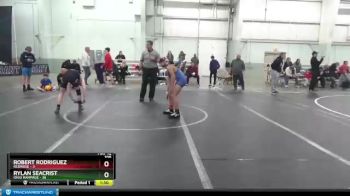 105 lbs Finals (2 Team) - Rylan Seacrist, Ohio Rampage vs Robert Rodriguez, Rednose