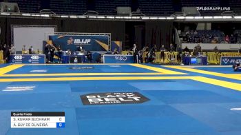 SURAJ KUMAR BUDHRAM vs ANTHONY GUY DE OLIVEIRA 2019 World IBJJF Jiu-Jitsu No-Gi Championship