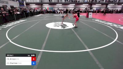 117 lbs Rr Rnd 1 - Savannah Arroyo, Wyoming Seminary vs Emma Chartres, Team Impact