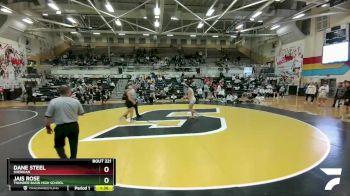 152 lbs 1st Place Match - Dane Steel, Sheridan vs Jais Rose, Thunder Basin High School