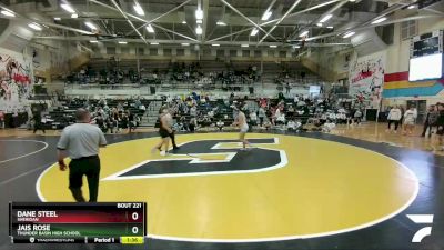 152 lbs 1st Place Match - Dane Steel, Sheridan vs Jais Rose, Thunder Basin High School