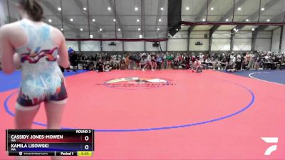 140 lbs Round 3 - Cassidy Jones-Mowen, WA vs Kamila Lisowski, WA