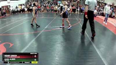 70B Round 1 - Henry Green, JC Youth Wrestling Club vs Kash Alber, Tri-Cap