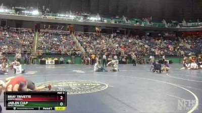 3A 138 lbs Quarterfinal - Bray Trivette, North Iredell vs Jaelen Culp, Kings Mountain