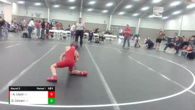 72 lbs Round 3 - Ashby Lloyd, Dinwiddie vs Gennaro Calvani, Cavalier