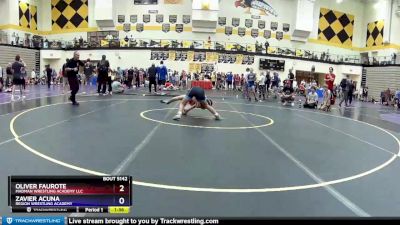 102 lbs Cons. Round 4 - Oliver Faurote, Madman Wrestling Academy LLC vs Zavier Acuna, Region Wrestling Academy