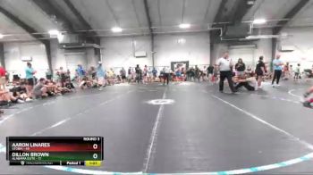 135 lbs Round 3 (8 Team) - Aaron Linares, Storm vs Dillon Brown, Alabama Elite
