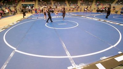 80 lbs Quarterfinal - Tajuan Davis, Team Tulsa Wrestling Club vs Kase Frith, Duncan Demon Wrestling