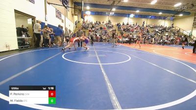 126 lbs Rr Rnd 2 - Piper Perkins, Caney Valley Wrestling vs Mikaela Fields, Grove Takedown Club