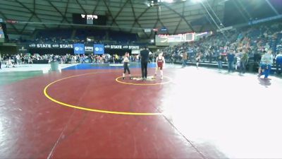 98 lbs Cons. Round 2 - Carter Fernandez, Cashmere Wrestling Club vs Kyler Oakes, NWWC