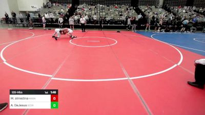 128-H lbs Quarterfinal - Matthew Almedina, Mat Assassins vs Adrian DeJesus, Scorpions