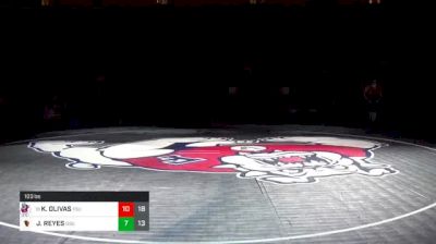 149 lbs Dual - Josh Reyes, Oregon State vs Khristian Olivas, Fresno State