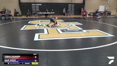 70 lbs Round 1 - Tobias Solinger, Moyer Elite Wrestling vs Bane Harjo, Moyer Elite Wrestling