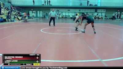 182 lbs Cons. Semi - Loren Lehne, Nelson vs Silvestre Mendez, Beaverton