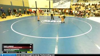 141 lbs Champ. Round 1 - Shoichi Hashimoto, Lakeland University vs Sam Lorenz, University Of Wisconsin-La Crosse